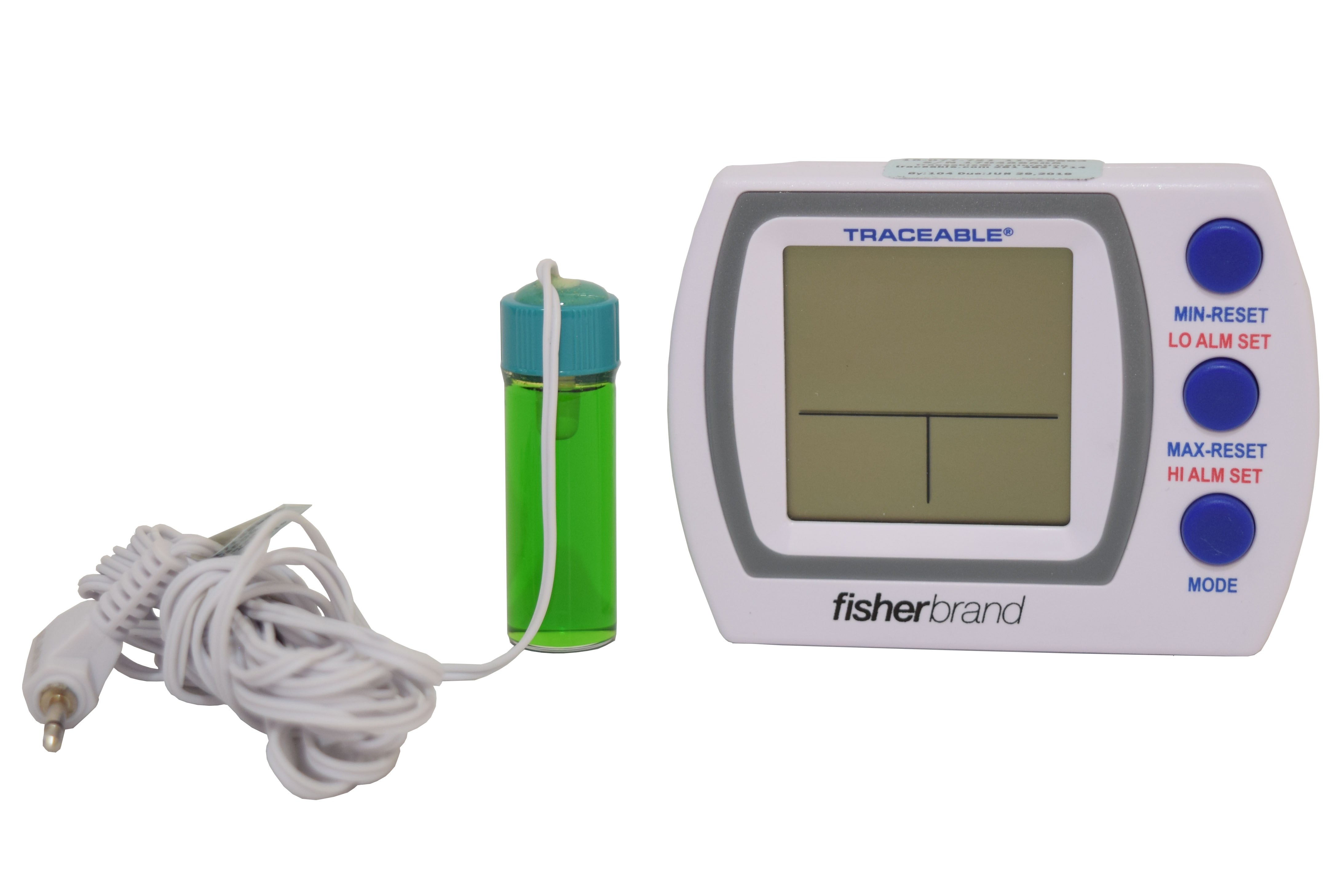Fisherbrand™ Termómetro resistente al agua con sonda extralarga Traceable™  Termómetro resistente al agua con sonda extra extralarga Digital  Thermometers